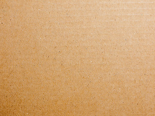 Image showing Retro look Brown cardboard background