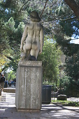 Image showing Naked woman statue