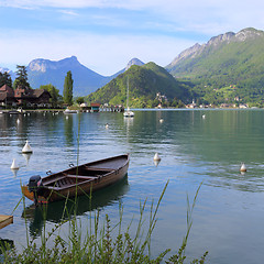 Image showing Annecy lake
