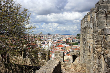 Image showing Lisbon walls