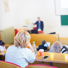 Image showing Lecture at university.