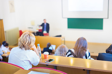 Image showing Lecture at university.