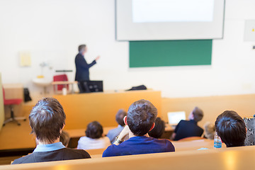 Image showing Lecture at university.