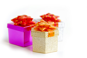 Image showing Gift boxes