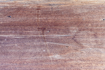 Image showing Dark Wood Texture Background. Red wood