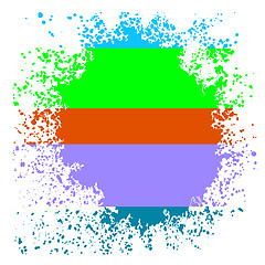 Image showing Colorful Blot