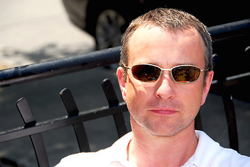 Image showing Man sunglasses