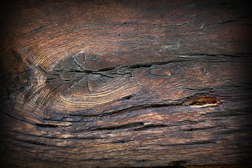 Image showing old oak wood surface