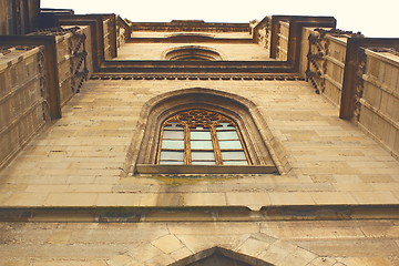 Image showing detail of gothic church facade