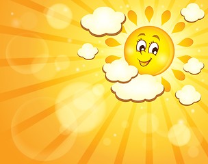 Image showing Image with happy sun theme 7