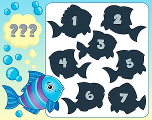 Image showing Fish riddle theme image 1