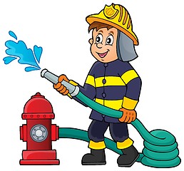 Image showing Firefighter theme image 1