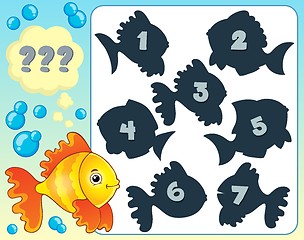 Image showing Fish riddle theme image 4