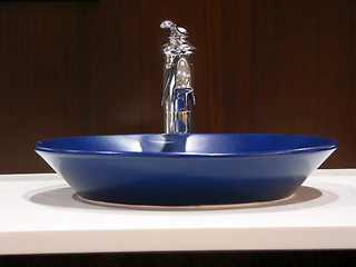 Image showing Modern bathroom sink