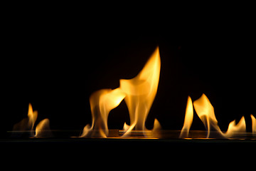 Image showing Fire flame