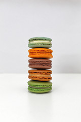 Image showing Stacked Macarons