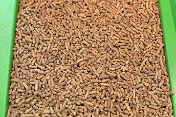 Image showing Wood pellets