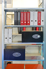 Image showing Office shelf