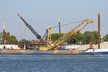 Image showing Venice construction site