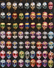 Image showing Venice masks