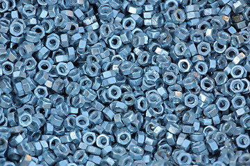 Image showing Hex nuts