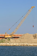 Image showing Crawler crane