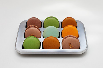 Image showing French Macarons