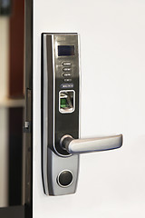 Image showing Fingertip lock
