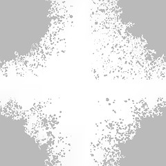 Image showing Grey Blots on White Background.