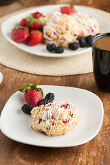 Image showing Orange Cranberry Scones