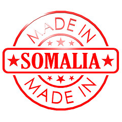 Image showing Made in Somalia red seal