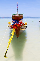 Image showing prow thailand    kho tao china sea 