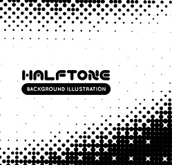 Image showing Halftone background