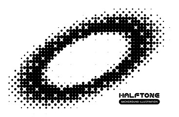 Image showing Halftone background