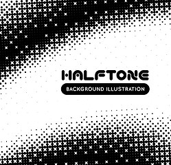 Image showing Halftone background