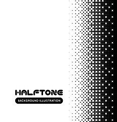 Image showing Halftone background