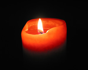 Image showing Burning candle