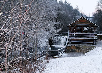 Image showing The saw of the river