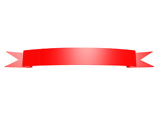 Image showing Red ribbon