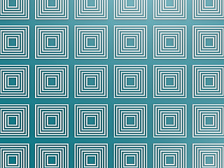 Image showing Blue square pattern