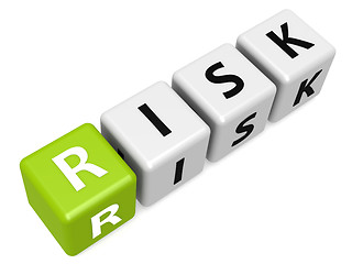 Image showing Green risk