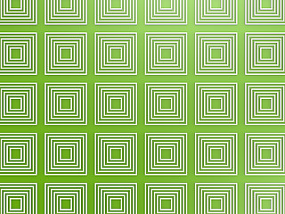 Image showing Green square pattern