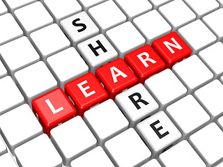 Image showing Learn share