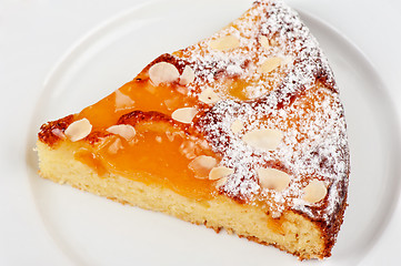 Image showing apricot cake 