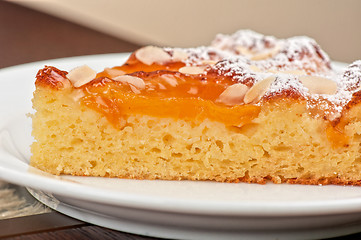 Image showing apricot cake 