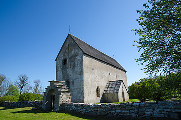 Image showing Ancient swedish church