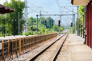 Image showing Railway station 