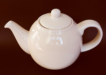 Image showing Retro look Tea pot