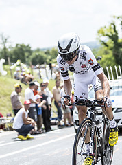 Image showing The Cyclist Anthony Delaplace - Tour de France 2014