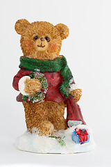 Image showing Christmas Teddy